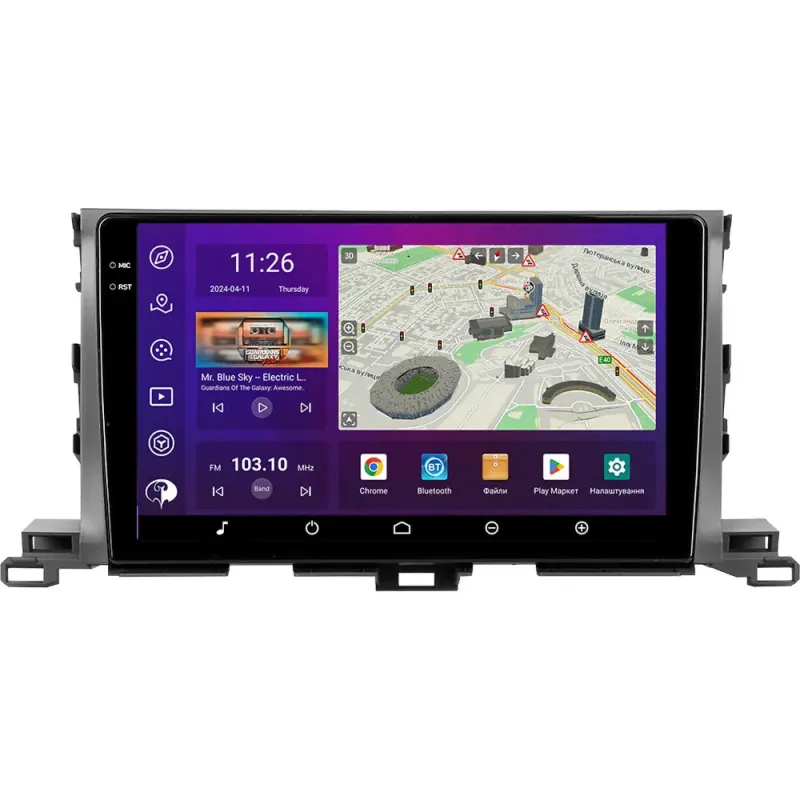 PHANTOM DVA-2K10 PRO 4G 360 4+64 для Toyota Highlander (XU50) 2014-2019
