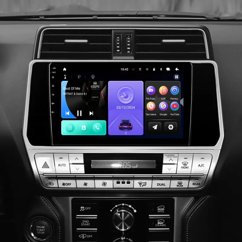 PHANTOM DVA-1033 2+32 для Toyota Land Cruiser Prado (150) 2017+