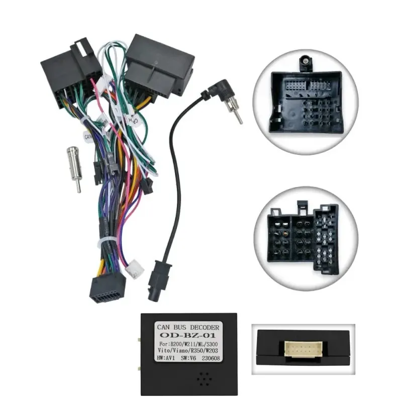 PHANTOM DVA-1033 2+32 Mercedes-Benz Vito 2, Viano 2 (W639) 2003-2014