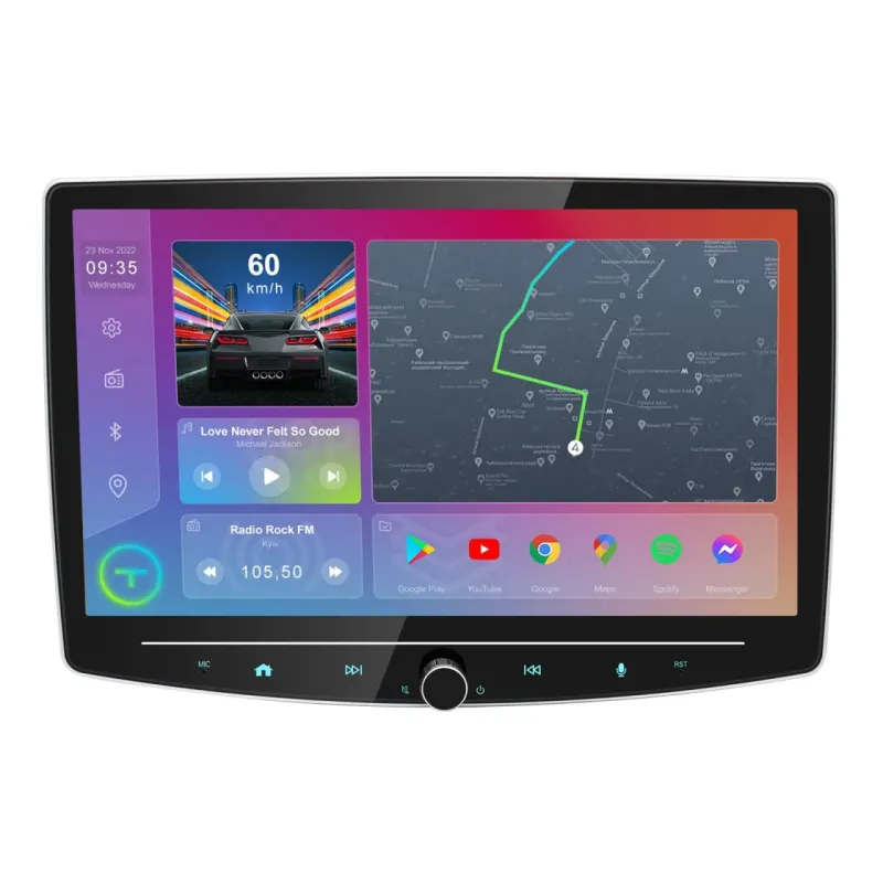 Мультимедіа 1DIN Torssen MU103 Carplay DSP 4G