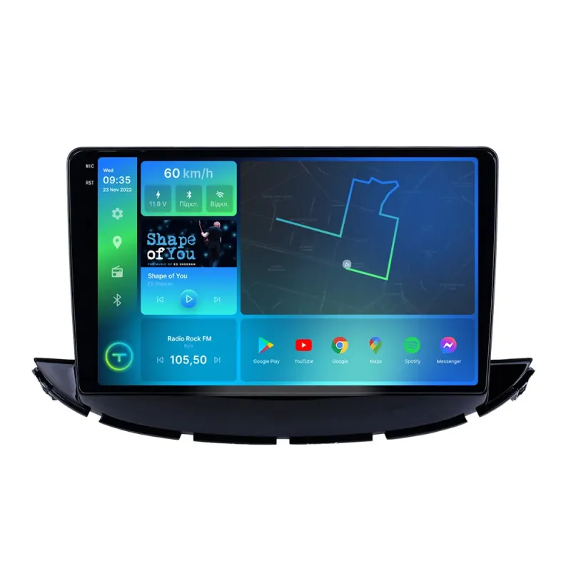 Штатна магнітола Torssen 2K Chevrolet Tracker/Trax 16+ FL9 4+64Gb 4G Carplay DSP