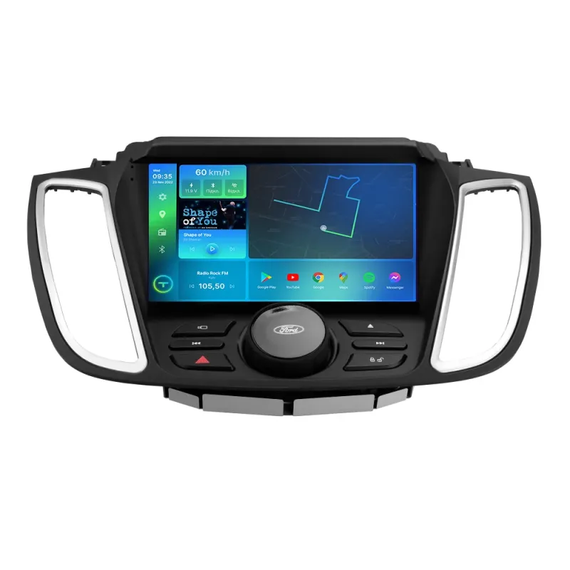Штатна магнітола Torssen 2K Ford Escape/Kuga 13-18 HIGH END FL9 4+64Gb 4G Carplay DSP