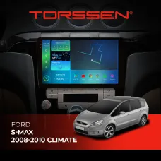 Штатна магнітола Torssen 2K Ford S-max 08-10 climate FL9 4+64Gb 4G Carplay DSP