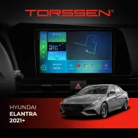 Штатна магнітола Torssen 2K Hyundai Elantra 21+ FL9 4+64Gb 4G Carplay DSP