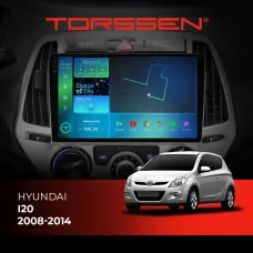 Штатна магнітола Torssen 2K Hyundai I20 08-14 FL9 4+64Gb 4G Carplay DSP