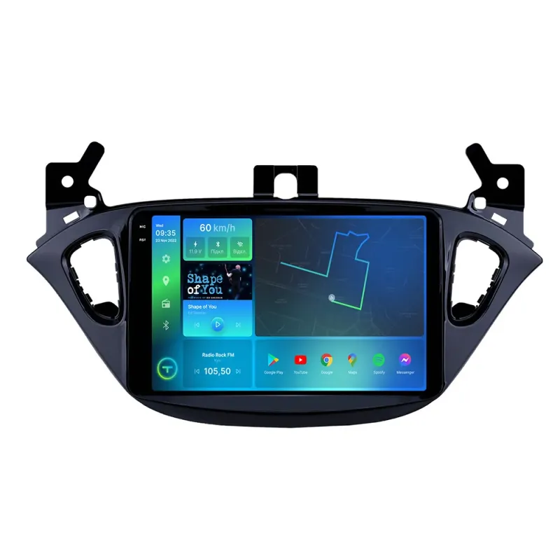 Штатна магнітола Torssen 2K Opel Corsa 13+/Adam 13+ FL9 4+64Gb 4G Carplay DSP
