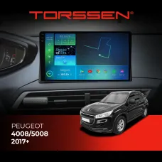 Штатна магнітола Torssen 2K Peugeot 4008/5008 2017+ FL9 4+64Gb 4G Carplay DSP