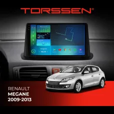 Штатна магнітола Torssen 2K Renault Megane 3 08-15 FL9 4+64Gb 4G Carplay DSP