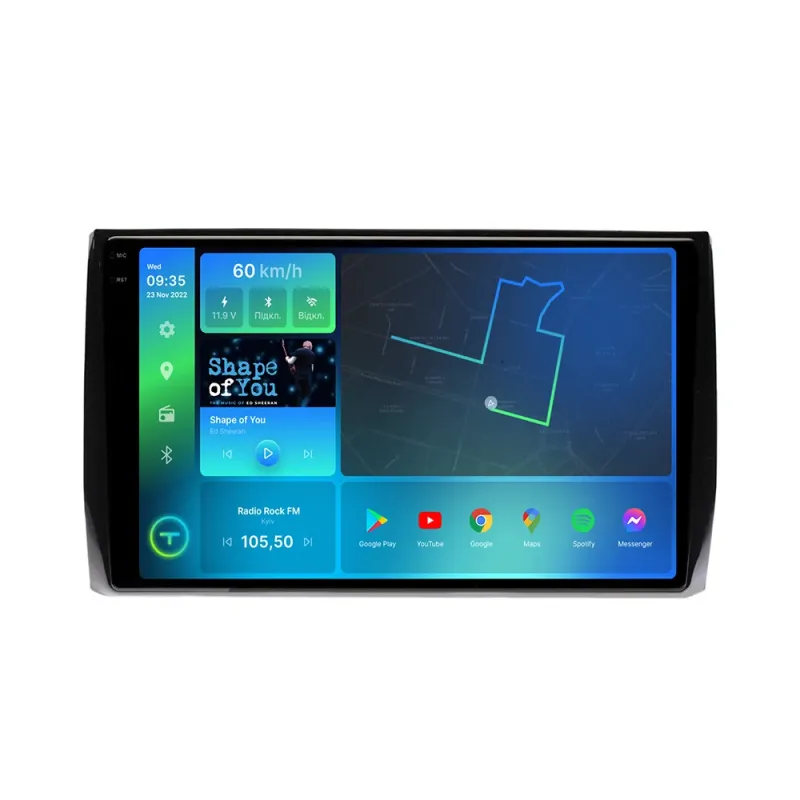 Штатна магнітола Torssen 2K Skoda Kodiaq FL9 4+64Gb 4G Carplay DSP