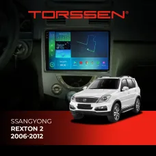 Штатна магнітола Torssen 2K SsangYong Rexton 2 06-12 FL9 4+64Gb 4G Carplay DSP