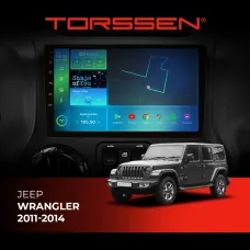 Штатна магнітола Torssen Jeep Wrangler 11-14 FL9 4+64Gb 4G Carplay DSP