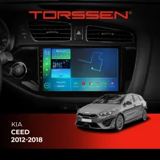Штатна магнітола Torssen KIA Ceed 12-18 FL9 4+64Gb 4G Carplay DSP