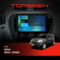 Штатна магнітола Torssen KIA Soul 2012+ cond FL9 4+64Gb 4G Carplay DSP