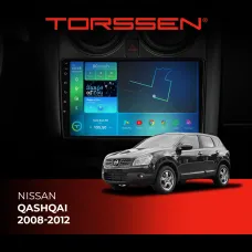 Штатна магнітола Torssen Nissan Qashqai 08-12 FL9 4+64Gb 4G Carplay DSP