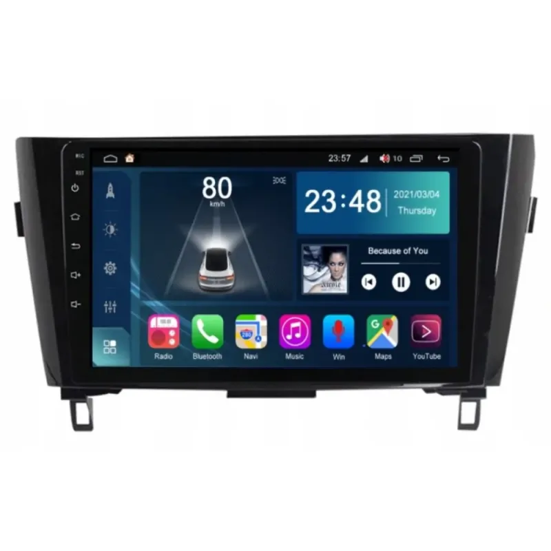 Штатна магнітола Torssen Nissan Xtrail/Qashqai 2013+ AC/Climate FL10 4+64Gb 4G Carplay DSP