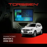Штатна магнітола Torssen SsangYong Rexton 2 06-12 FL9 4+64Gb 4G Carplay DSP