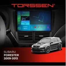 Штатна магнітола Torssen Subaru Forester 09-13 FL9 4+64Gb 4G Carplay DSP