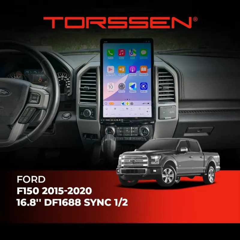 Штатна магнітола Torssen Ford F150 2015-2020 16.8