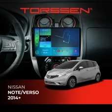 Штатна магнітола Torssen 2K Nissan Note/Verso 2014+ F106128 4G Carplay DSP