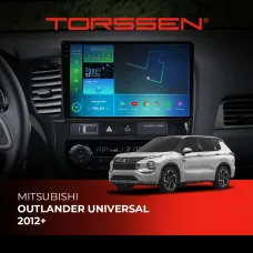 Штатна магнітола Torssen 2K Mitsubishi Outlander universal 2012+ F96128 4G Carplay DSP