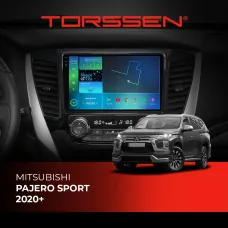 Штатна магнітола Torssen 2K Mitsubishi Pajero Sport 2020+ F96128 4G Carplay DSP