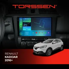 Штатна магнітола Torssen 2K Renault Kadijar 16+ F96128 4G Carplay DSP