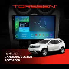 Штатна магнітола Torssen 2K Renault Sandero/Duster 07-09 F96128 4G Carplay DSP