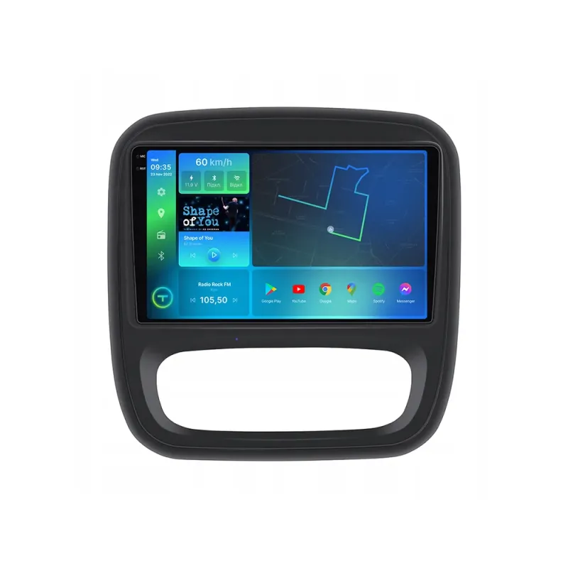 Штатна магнітола Torssen 2K Renault Trafic 2014+ F96128 DSP 4G Carplay DSP