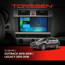Штатна магнітола Torssen 2K Subaru Outback 15-18 /Legacy 15-18 F96128 4G Carplay DSP