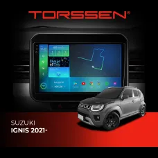 Штатна магнітола Torssen 2K Suzuki Ignis 2016-2024 F96128 4G Carplay DSP