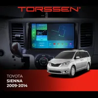 Штатна магнітола Torssen 2K Toyota Sienna 09-14 F96128 4G Carplay DSP