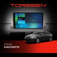 Штатна магнітола Torssen 2K Volvo S40/C30/C70 F96128 4G Carplay DSP