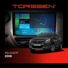 Штатна магнітола Torssen 2K Peugeot 2008 F106128 4G Carplay DSP