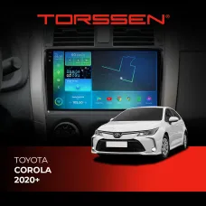 Штатна магнітола Torssen 2K Toyota Corola 20+ F106128 4G Carplay DSP