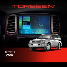 Штатна магнітола Torssen 2K Toyota LC100 F106128 4G Carplay DSP