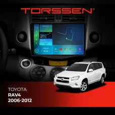 Штатна магнітола Torssen 2K Toyota Rav4 2006-2012 F106128 4G Carplay DSP