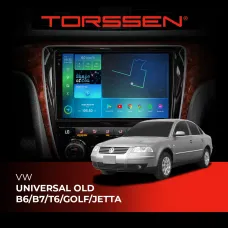 Штатна магнітола Torssen 2K VW Universal Old B6/B7/T6/Golf/Jetta F106128 4G Carplay DSP