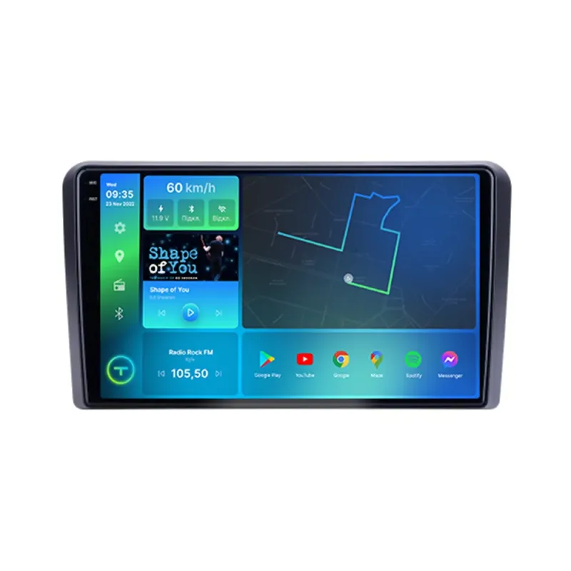 Штатна магнітола 2K Torssen KIA Cerato 2005 universal F96128 4G Carplay DSP