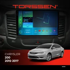 Штатна магнітола Torssen 2K Chrysler 200 2015-2017 F96128 4G Carplay DSP