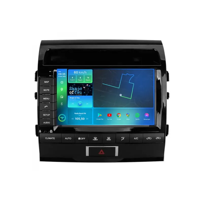 Штатна магнітола Torssen 2K Toyota LC200 2007-2015 climate F96128 4G Carplay DSP