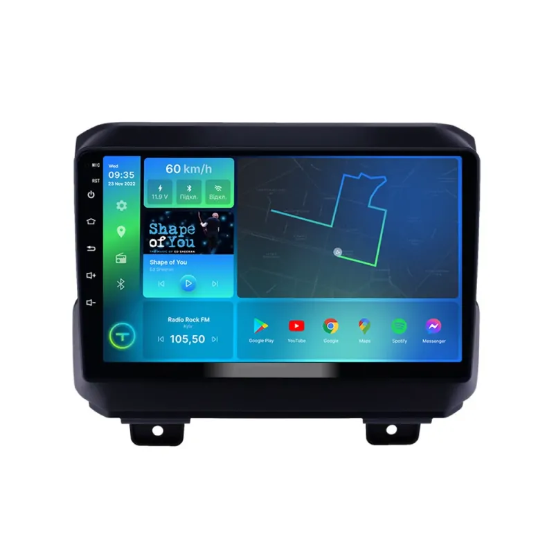 Штатна магнітола Torssen 2K Jeep Wrangler/Rubicon 2018 F96128 4G Carplay DSP