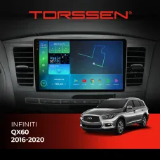 Штатна магнітола 2K Torssen Infiniti QX60 2016-2020 F96128 4G Carplay DSP