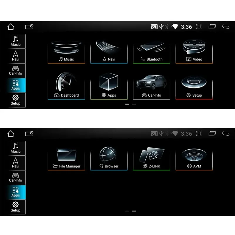 Штатная магнитола Torssen Audi Q7 10.25