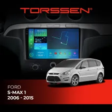 Штатна магнітола Torssen 2K Ford S-max 1 (2006 - 2015) F96128 4G Carplay DSP