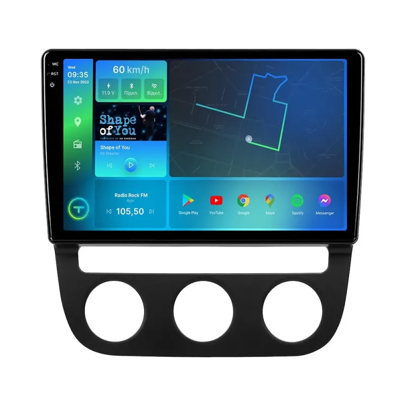 Штатна магнітола Torssen 2K Volkswagen Jetta 5, Golf 5 2005-2010 F10432 4G Carplay DSP