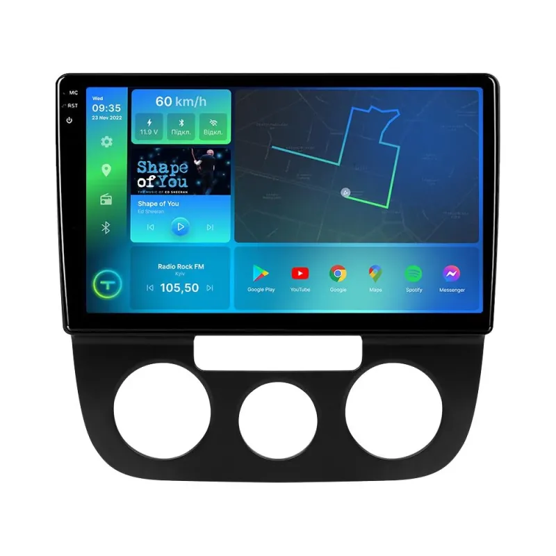 Штатна магнітола Torssen 2K Volkswagen Jetta 5, Golf 5 2005-2010 F10464 4G Carplay DSP
