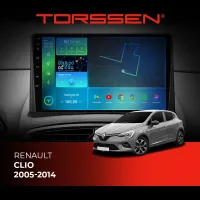 Штатная магнитола Torssen Renault Clio 05-14 FL9 4+64Gb 4G Carplay DSP