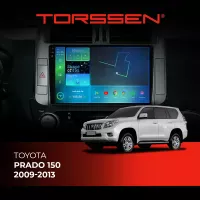 Штатна магнітола Torssen 2K Toyota Prado 150 2009-2013 F96128 4G Carplay DSP