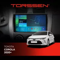 Штатна магнітола Torssen 2K Toyota Corola 20+ F106128 4G Carplay DSP