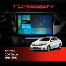 Штатна магнітола Torssen 2K Toyota Corolla 2013-2017 F106128 4G Carplay DSP
